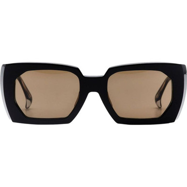 AM Eyewear Dom, Black/Smoke Lenses