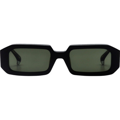 AM Eyewear Ollie - Black/Brit Green Lenses