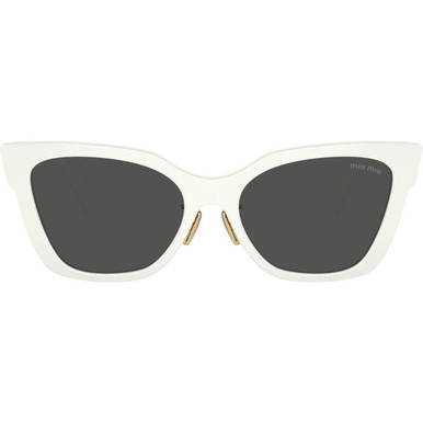Miu Miu MU02ZS - White/Dark Grey Lenses