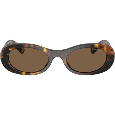 Miu Miu MU06ZS - Havana/Dark Brown Lenses