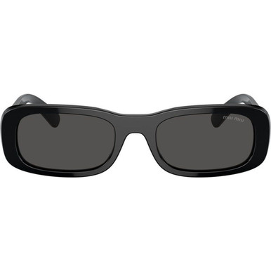 Miu Miu MU08ZS Sunglasses Transparent Sand/Dark Brown