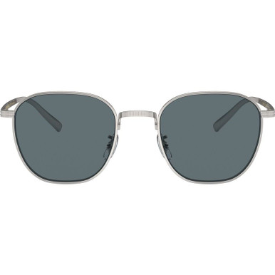 Rynn OV1329ST - Silver/Blue Polarised Glass Lenses