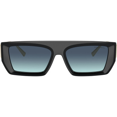 Tiffany & Co. TF4214U - Black/Azure Blue Gradient Lenses