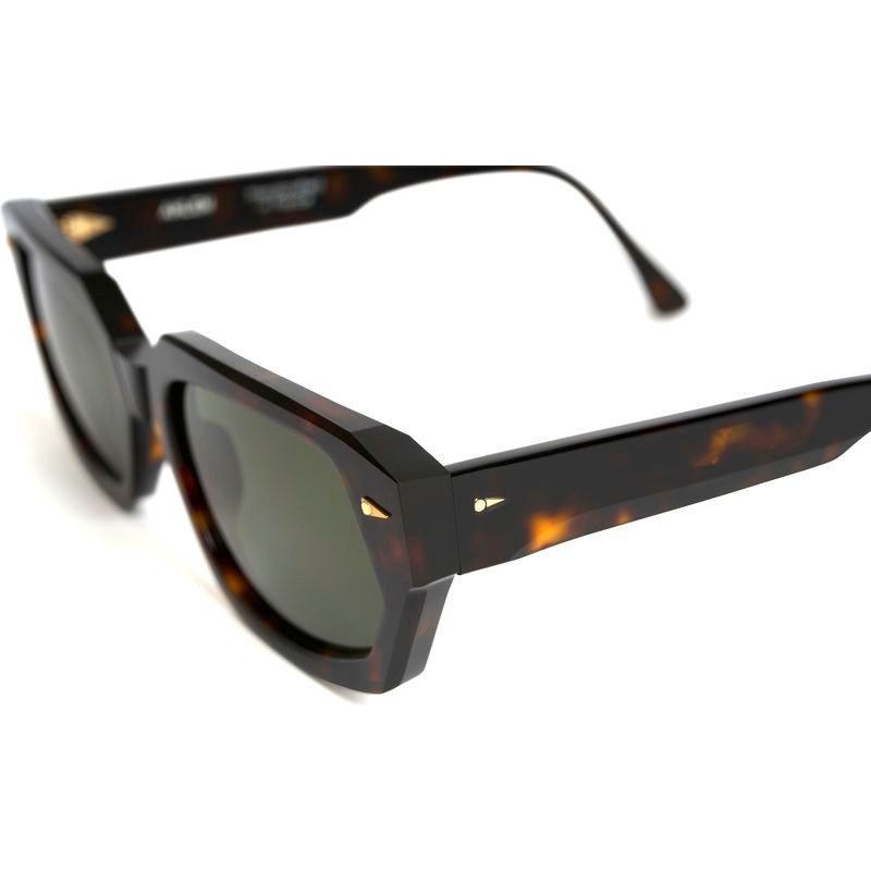 Buy the Ahlem Racine Dark Turtle/G15 Sunglasses | Afterpay