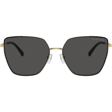 Michael Kors Fuji MK1143D - Light Gold/Dark Grey Lenses