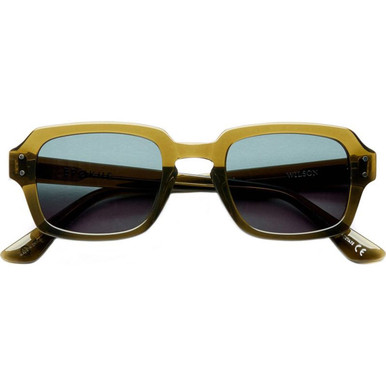 Shop Epokhe Wilson Sunglasses Polished Cola/Black | Afterpay