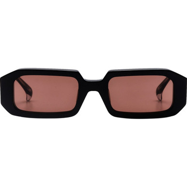 AM Eyewear Ollie - Black/Rust Lenses