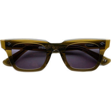 Stereo x Eithan Osborne Polished Army Green/Black Lenses