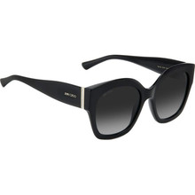 Buy the Jimmy Choo Leela Black/Dark Grey Sunglasses display picture 2