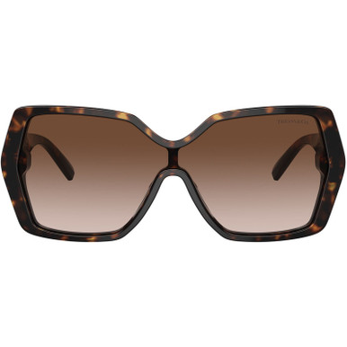 Tiffany & Co. TF4219F - Havana/Light Brown Gradient Lenses