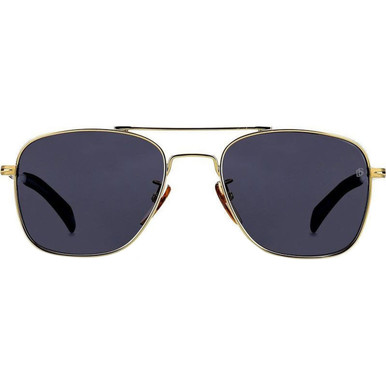 David Beckham DB 7019/S - Gold/Silver Mirror Lenses