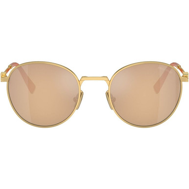 Miu Miu MU55ZS - Gold/Gold Mirror Lenses