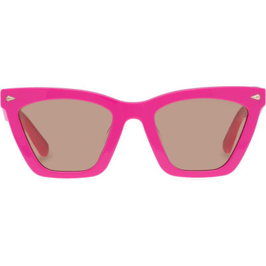 Karen Walker Spellbound - Fuchsia/Vintage Brown Lenses