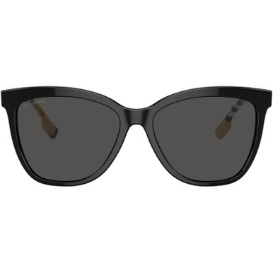 Burberry Clare BE4308, Black/Dark Grey Lenses