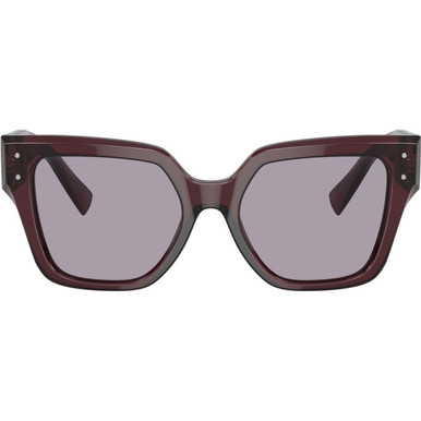 Transparent Violet/Lilac Isa Black Silver Mirror Lenses