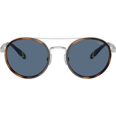 Polo Ralph Lauren PH3150, Havana and Silver/Blue Lenses