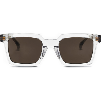 AM Eyewear Tommy Large, Ghost/Grey Lenses