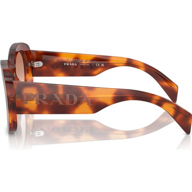 PRADA SUNGLASSES SPR 13s TORTOISE WITH GOLD ACCENTS s-l400.jpg main image 4
