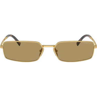 Prada PRA60S - Gold/Olive Green Lenses