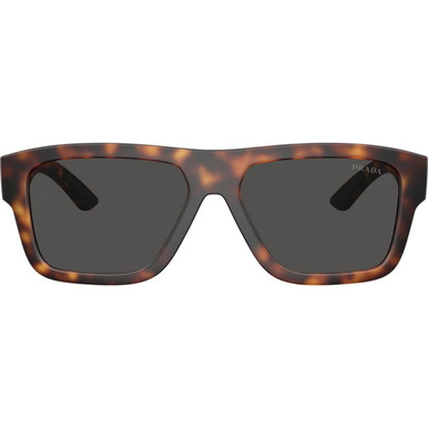 Prada Linea Rossa PS04ZS - Dark Havana Rubber/Dark Grey Lenses