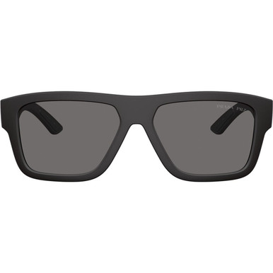 Prada Linea Rossa PS04ZS - Black Rubber/Dark Grey Polarised Lenses