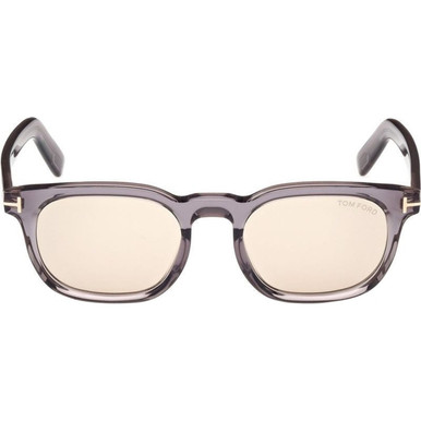 Shop the Tom Ford FT1122-D Sunglasses Shiny Black/Blue