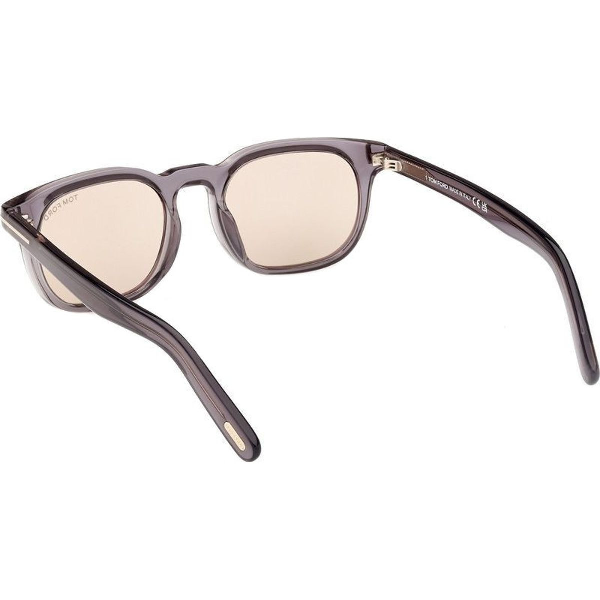 Shop the Tom Ford FT1122-D Sunglasses Shiny Grey/Brown