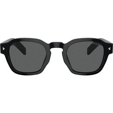 Prada PRA16S - Black/Dark Grey Glass Lenses