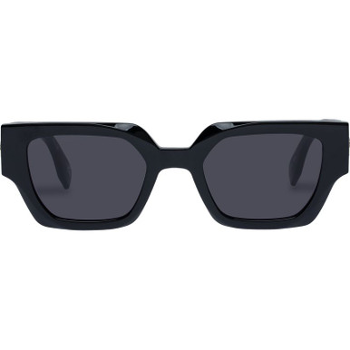 Le Specs Polyblock - Black/Smoke Lenses