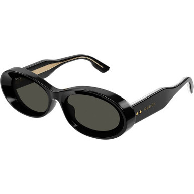 GUCCI GG1527S, Black/Grey Lenses