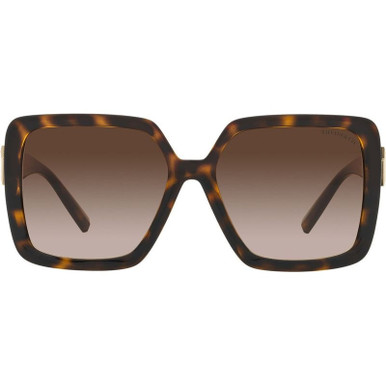 Tiffany &amp; Co. TF4206U, Havana/Brown Gradient Lenses