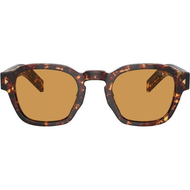 Prada PRA16SF - Magma Tortoise/Light Brown Photochromic Glass Lenses