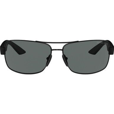 Prada Linea Rossa PS50ZS - Black/Dark Grey Polarised Lenses