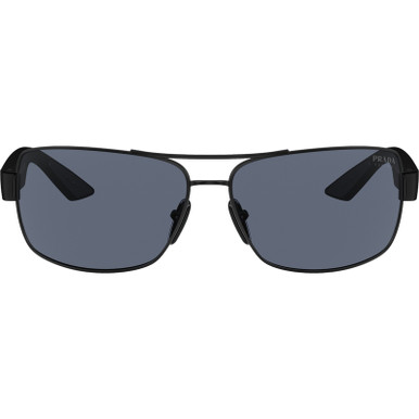 Prada Linea Rossa PS50ZS - Matte Black/Blue Tuning Lenses