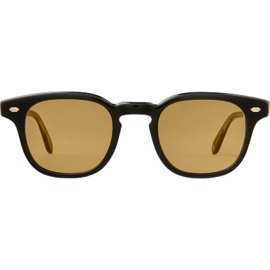 Garrett Leight Sherwood - Black/Pure Maple Lenses