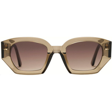 Shop Ahlem Jeanne Sunglasses Coffeelight/Taupe | Afterpay