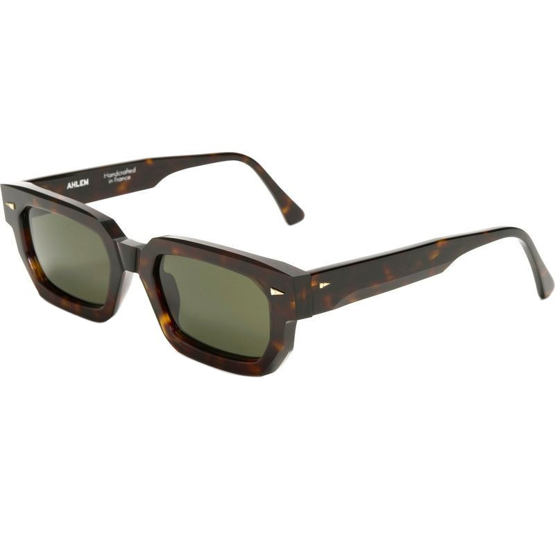 Ahlem Bonaparte Sunglasses Dark Turtle/Green G15 | Afterpay