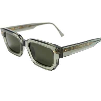 Ahlem Bonaparte Sunglasses Rainlight/Green G15 | Afterpay