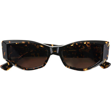 Guilty - Polished Crystal Dark Tortoise/Brown Polarised Lenses