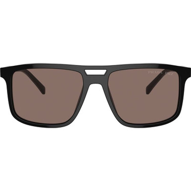 Black/Brown Polarised Lenses 58 Eye Size