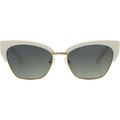 Bask Eyewear Gigi, Cotton/Grey Gradient Polarised Lenses