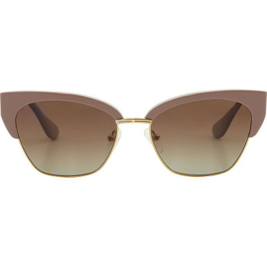 Bask Eyewear Gigi, Clay/Brown Gradient Polarised Lenses