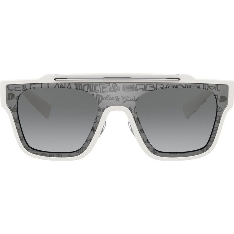 Dolce & Gabbana DG 6125 White/Light Grey Silver | Afterpay