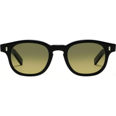 L.G.R Fez Bold - Black/Yellow Gradient Photochromic Glass Lenses 49 Eye Size