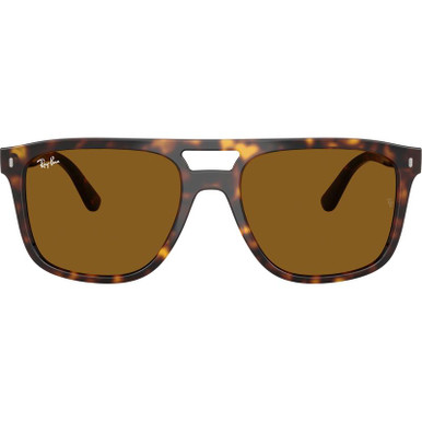 Ray-Ban RB2213, Havana/Brown Glass Lenses 55 Eye Size