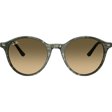 Ray-Ban Bernard RB2230 - Transparent Shade Fantasy Green/Brown Gradient Glass Lenses 53 Eye Size