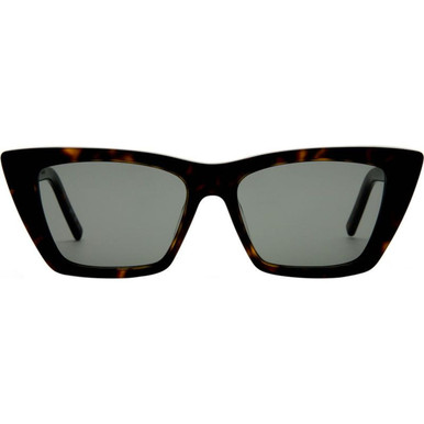 Saint Laurent SL 276 MICA - Havana/Grey Lenses 53 Eye Size