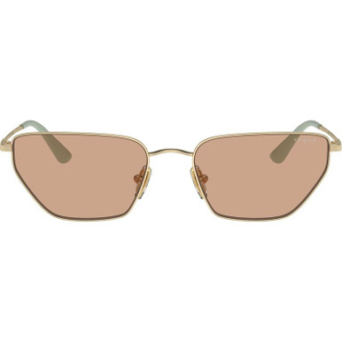 Vogue Eyewear VO4316S - Pale Gold/Light Brown Lenses