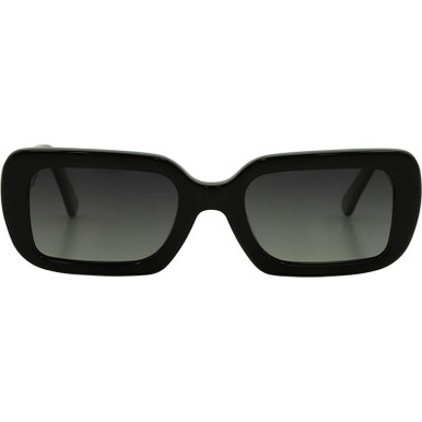 Bask Eyewear Sandy, Black/Grey Gradient Polarised Lenses