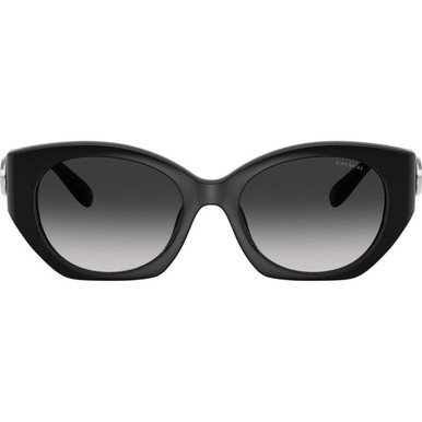 Coach HC8407U - Black/Grey Gradient Lenses